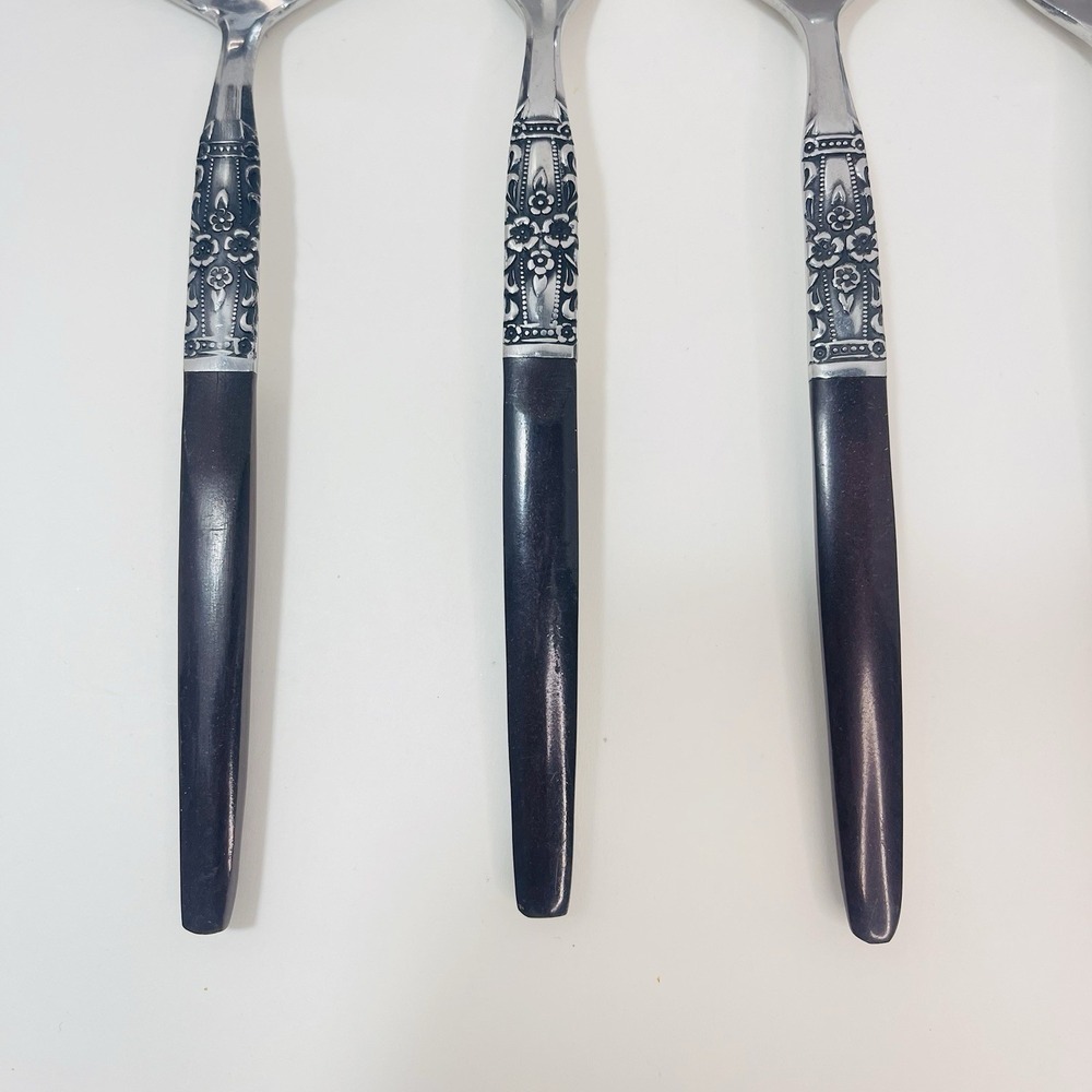 Oneida Northland NAPA VALLEY Stainless 5pc Serving Set Ladle Fork Spoons  Japan - Picture 2 of 6
